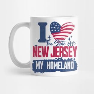 New Jersey my homeland Mug